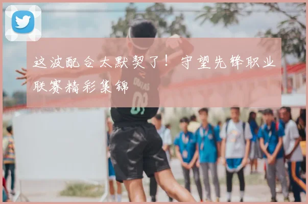 这波配合太默契了！守望先锋职业联赛精彩集锦